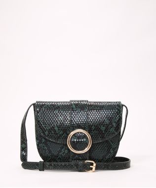 Bolsa-Saddle-Transversal-Pequena-Estampada-Animal-Print-de-Cobra-Verde-9979338-Verde_1