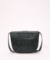 Bolsa-Saddle-Transversal-Pequena-Estampada-Animal-Print-de-Cobra-Verde-9979338-Verde_3