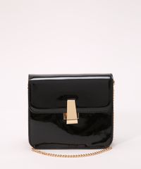 Bolsa-Transversal-em-Verniz-Pequena-com-Corrente-Preta-9979542-Preto_1
