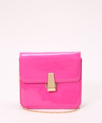 Bolsa-Transversal-em-Verniz-Pequena-com-Corrente-Rosa-9979542-Rosa_1