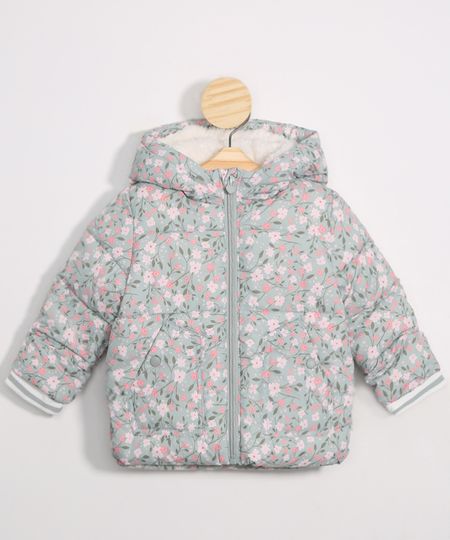 Jaqueta-Infantil-Puffer-de-Nylon-Estampada-Floral-com-Bolsos-e-Capuz-Verde-Claro-9971394-Verde_Claro_1 Jaqueta-Infantil-Puffer-de-Nylon-Estampada-Floral-com-Bolsos-e-Capuz-Verde-Claro-9971394-Verde_Claro_1