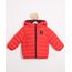 Jaqueta-Infantil-Puffer-de-Nylon-com-Bolsos-e-Capuz-Vermelha-9971404-Vermelho_1