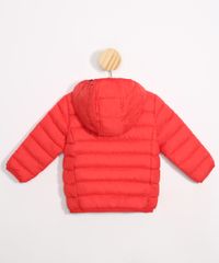 Jaqueta-Infantil-Puffer-de-Nylon-com-Bolsos-e-Capuz-Vermelha-9971404-Vermelho_2