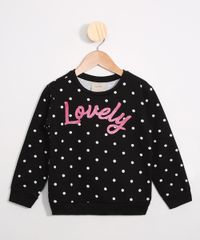 Blusao-Infantil-de-Moletom-Estampado-de-Poa--Lovery--Preto-9979145-Preto_1