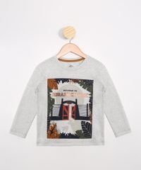Camiseta-Infantil-Jurassic-Park-Manga-Longa-Cinza-Mescla-Claro-9988734-Cinza_Mescla_Claro_1