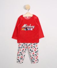 Conjunto-Infantil-Blusao-de-Plush-Mickey-Vermelho---Calca-Estampada-Vermelho-9971402-Vermelho_1