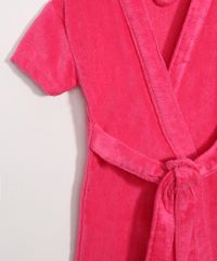 Roupao-Infantil-de-Fleece-Manga-Curta-Rosa-9980458-Rosa_4