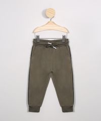 Calca-Infantil-Jogger-com-Faixa-Lateral-Verde-Escuro-9982141-Verde_Escuro_1