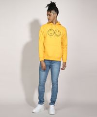Blusao-de-Moletom-com-Capuz-Amarelo-9985843-Amarelo_3