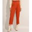 Calca-Feminina-Carrot-Cintura-Alta-Alfaiataria-com-Cinto-Laranja-Escuro-9975121-Laranja_Escuro_1