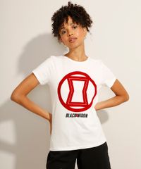 Camiseta-de-Algodao-Viuva-Negra-Flocada-Manga-Curta-Decote-Redondo-Off-White-9991621-Off_White_5