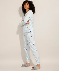 Pijama-Manga-Longa-de-Fleece-Estampado-de-Estrelas-Azul-Claro-9974111-Azul_Claro_3
