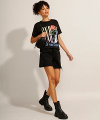Camiseta-de-Algodao-da-Banda-Guns-N--Roses-Manga-Curta-Decote-Redondo-Preta-9992685-Preto_3