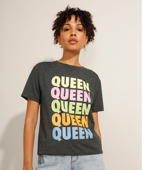 Camiseta-da-Banda-Queen-Manga-Curta-Decote-Redondo-Cinza-Mescla-Escuro-9992684-Cinza_Mescla_Escuro_1
