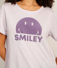 Camiseta-Smiley-com-Fenda-Manga-Curta-Decote-Redondo-Lilas-9983751-Lilas_6