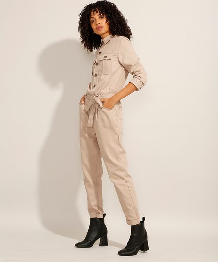 Macacao-de-Sarja-com-Bolsos-e-Faixa-para-Amarrar-Manga-Longa-Kaki-9993152-Kaki_1