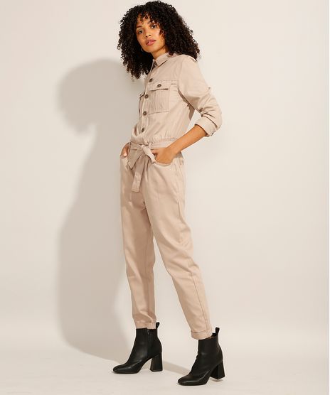 Macacao-de-Sarja-com-Bolsos-e-Faixa-para-Amarrar-Manga-Longa-Kaki-9993152-Kaki_1