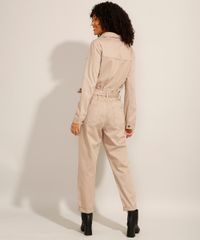 Macacao-de-Sarja-com-Bolsos-e-Faixa-para-Amarrar-Manga-Longa-Kaki-9993152-Kaki_2