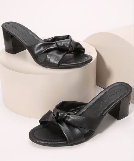 Tamanco-Feminino-com-No-Salto-Grosso-Alto-Oneself-Preto-9992810-Preto_1