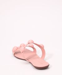 Rasteirinha-Feminina-com-Bolha-Bico-Quadrado-Oneself-Rosa-9992735-Rosa_4