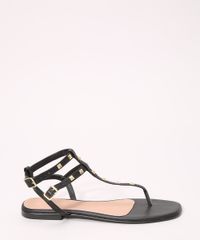 Rasteirinha-Feminina-com-Tachas-Bico-Quadrado-Oneself-Preta-9992851-Preto_2