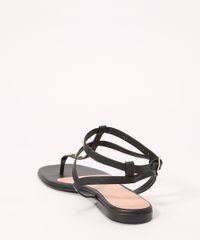 Rasteirinha-Feminina-com-Tachas-Bico-Quadrado-Oneself-Preta-9992851-Preto_4