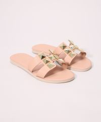 Rasteirinha-Feminina-com-Tachas-Bico-Redondo-Oneself-Rose-9992857-Rose_5