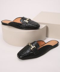 Mule-Feminino-Croco-com-Fivela-Vizzano-Preto-9989478-Preto_1