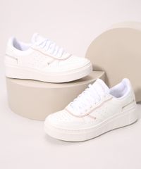 Tenis-Feminino-Esportivo-Ace-com-Costura-Aparente-Branco-9993066-Branco_1