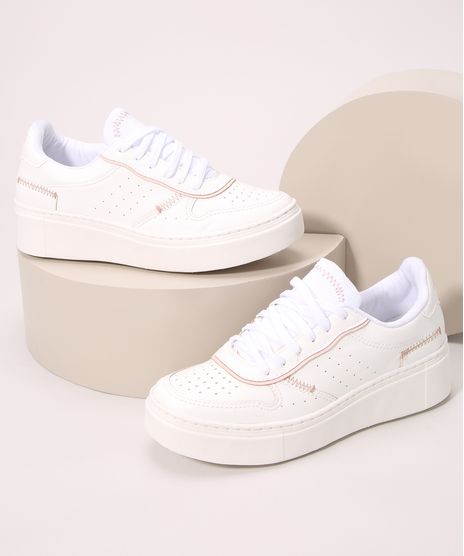 Tenis-Feminino-Esportivo-Ace-com-Costura-Aparente-Branco-9993066-Branco_1