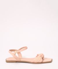 Rasteirinha-Feminina-com-No-e-Tachas-Bico-Quadrado-Oneself-Rose-9992853-Rose_2