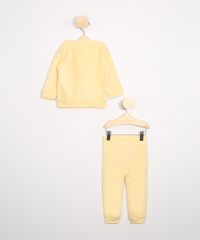 Conjunto-Infantil-de-Fleece-Blusao--Cool-Vibes----Calca-Jogger-Amarelo-9970959-Amarelo_3