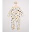 Macacao-Infantil-de-Plush-Estampada-de-Bichos-Manga-Longa-Gola-Careca-Off-White-9972029-Off_White_1