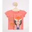 Blusa-Infantil-Raposa-Manga-Curta-Decote-Redonda-Coral-9988035-Coral_1