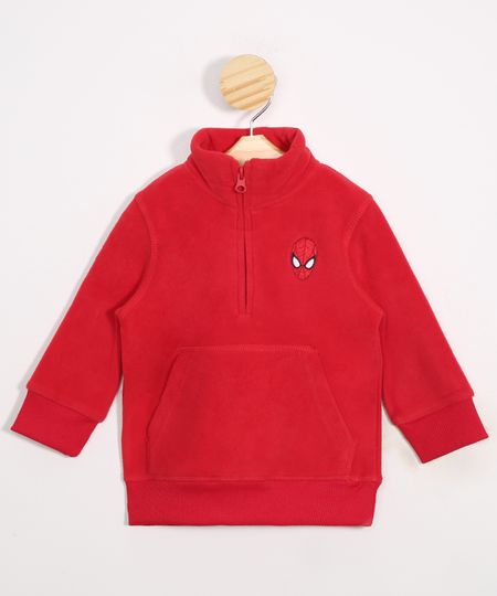 Blusao-Infantil-de-Fleece-Homem-Aranha-Gola-Alta-Vermelho-9789003-Vermelho_1 Blusao-Infantil-de-Fleece-Homem-Aranha-Gola-Alta-Vermelho-9789003-Vermelho_1
