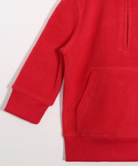 Blusao-Infantil-de-Fleece-Homem-Aranha-Gola-Alta-Vermelho-9789003-Vermelho_4