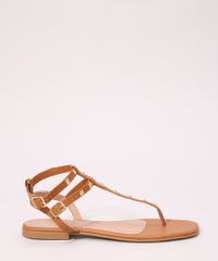 Rasteirinha-Feminina-com-Tachas-Bico-Quadrado-Oneself-Caramelo-9992850-Caramelo_2