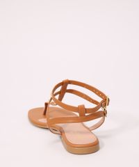 Rasteirinha-Feminina-com-Tachas-Bico-Quadrado-Oneself-Caramelo-9992850-Caramelo_4