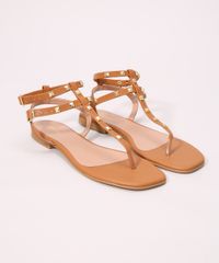 Rasteirinha-Feminina-com-Tachas-Bico-Quadrado-Oneself-Caramelo-9992850-Caramelo_5
