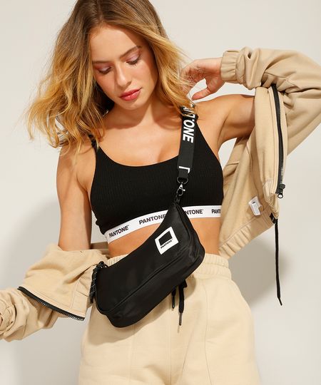 Bolsa-Baguete-Pantone-Preta-9982843-Preto_1 Bolsa-Baguete-Pantone-Preta-9982843-Preto_1