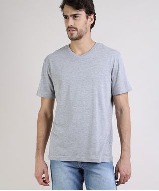 Camiseta-Masculina-Basica-Manga-Curta-Gola-em-V-Azul-9944202-Azul_1