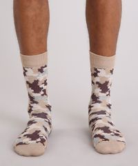 Meia-Masculina-Cano-Alto-Estampada-Camuflada-Bege-8741228-Bege_4
