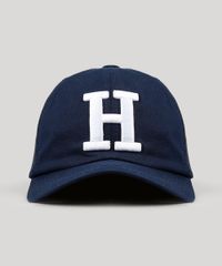 Bone-Masculino-com-Bordado--H--e-Tela-Aba-Curva-Azul-Marinho-9213879-Azul_Marinho_1
