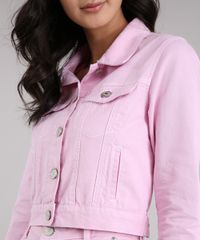 Jaqueta-Jeans-Feminina-Cropped-com-Bolsos-Rosa-9264228-Rosa_5
