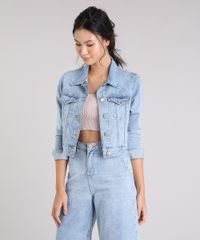Jaqueta-Jeans-Feminina-Cropped-com-Bolsos-Azul-Claro-9264228-Azul_Claro_1