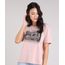 T-shirt-Feminina-Manga-Curta-com-Estampa--Take-Me-To-La-Playa-Please-----Rose-9264235-Rose_1
