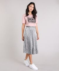 T-shirt-Feminina-Manga-Curta-com-Estampa--Take-Me-To-La-Playa-Please-----Rose-9264235-Rose_3
