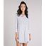 Vestido-Manga-Longa-de-Poa-em-Crepe-com-Pregas-Decote-V-Off-White-9253250-Off_White_1