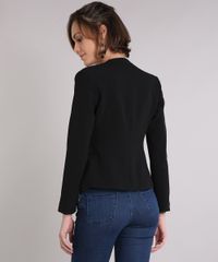 Blazer-Feminino-Acinturado-com-Recortes-Preto-8889602-Preto_2
