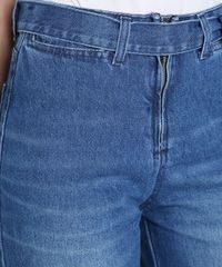 Calca-Jeans-Feminina-Pantacourt-com-Cinto-Azul-Medio-9223001-Azul_Medio_4